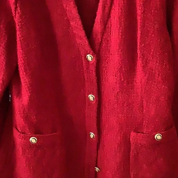 Gorgeous Red Zara Coat Dress ❤️❤️❤️❤️ - Picture 6 of 8